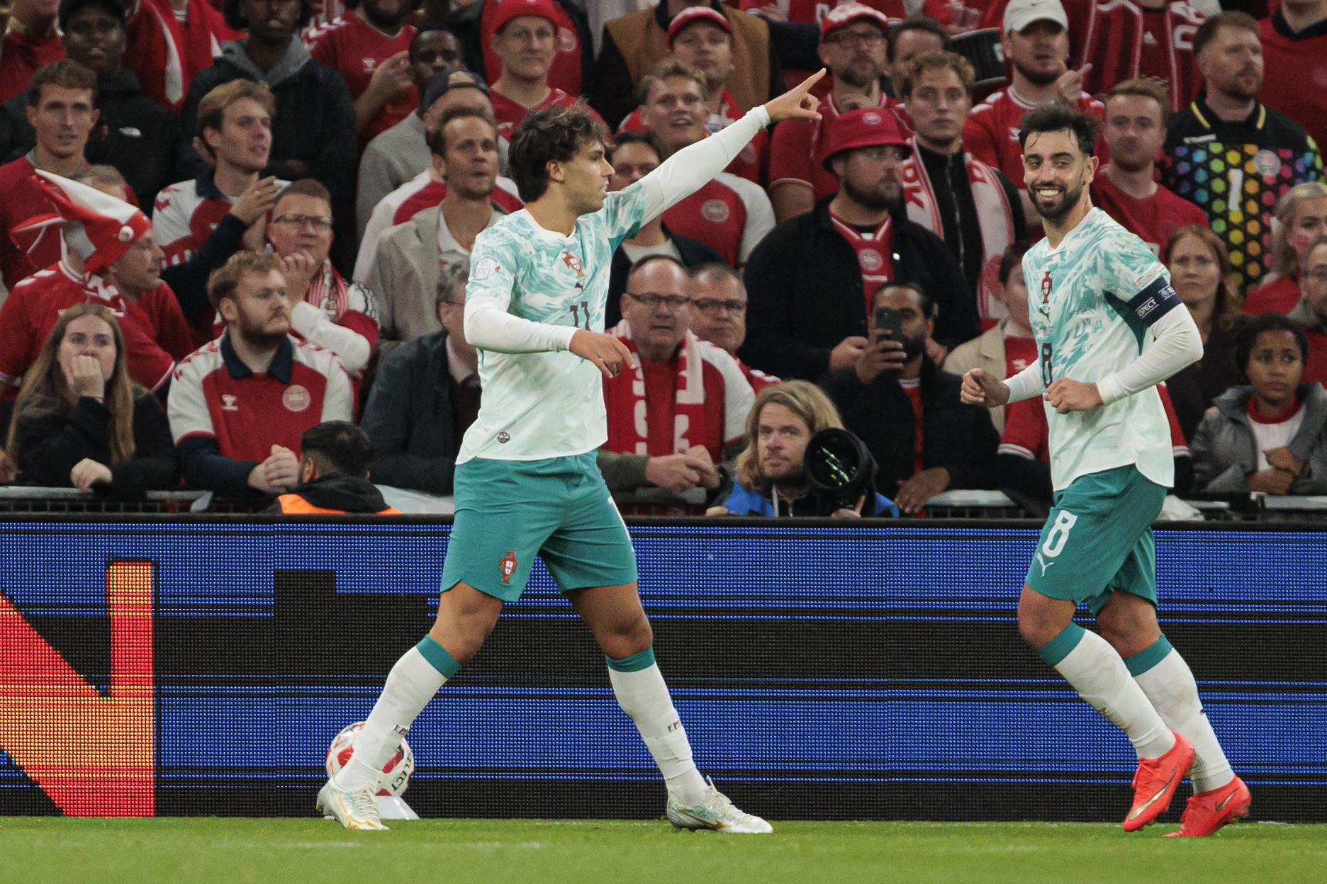 João Félix marcou 15 golos em 60 jogos por Portugal