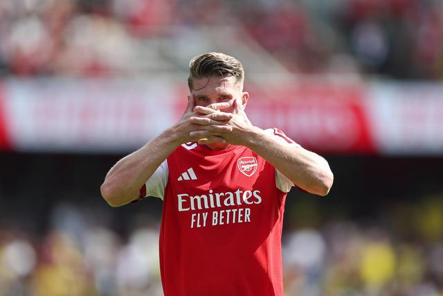 Viktor Gyokeres ainda não marcou pelo Arsenal esta época num jogo oficial
