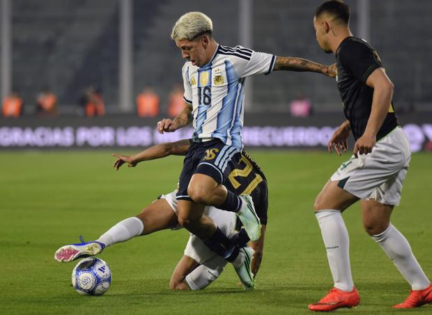 Prestianni foi titular na Argentina