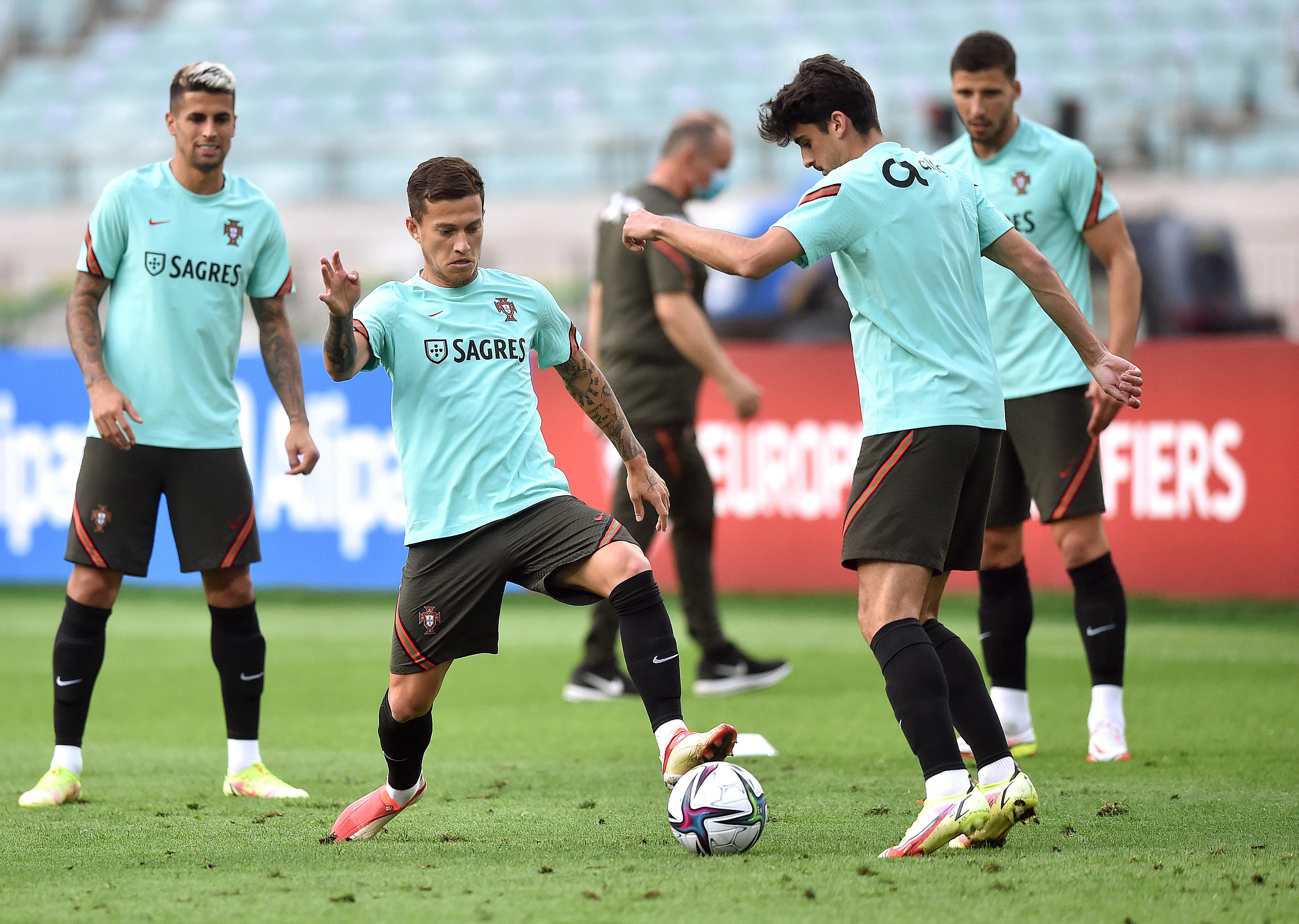 Francisco Trincão - Qatar-Portugal (1-3), particular, 04/09/2021 - Foto: ASF