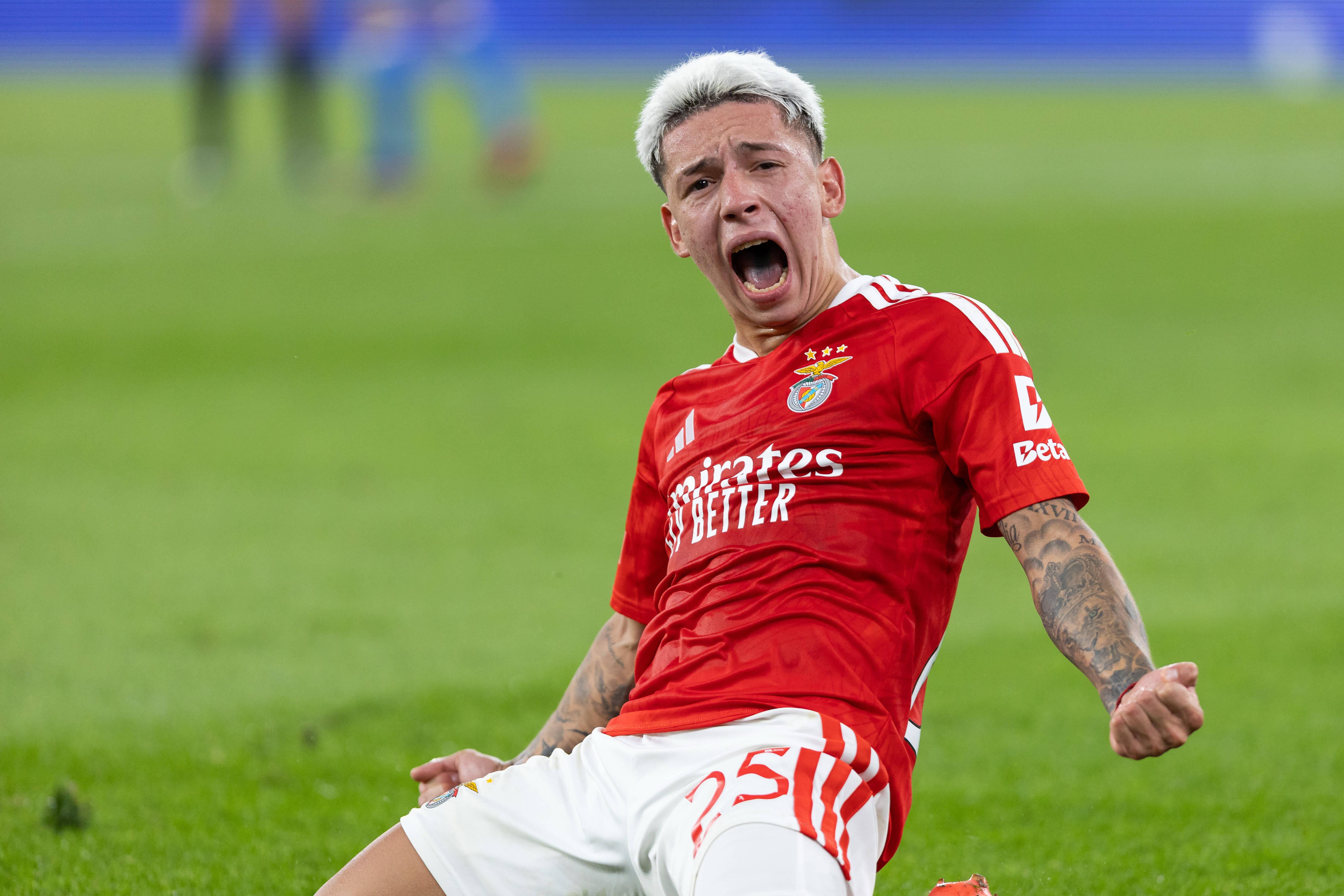 Prestianni, extremo do Benfica (foto: Imago)