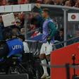 Cristiano Ronaldo não saiu do banco diante da Noruega
