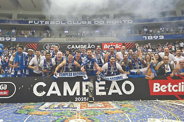 FC Porto terminou 2025/26 com a conquista do seu 13.º título       Fotografia FC Porto