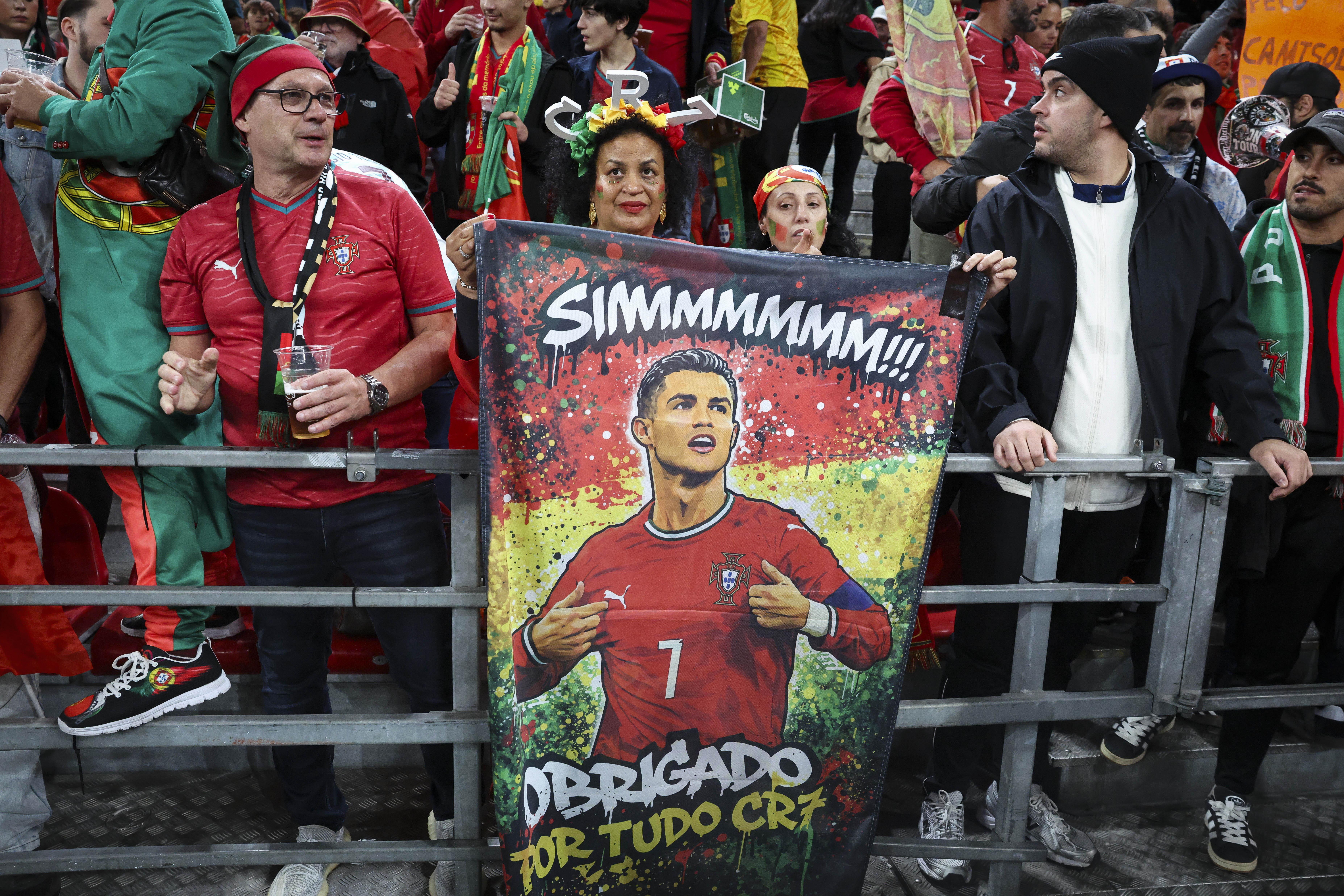 Cristiano Ronaldo... presente Foto: PAULO NOVAIS/LUSA.