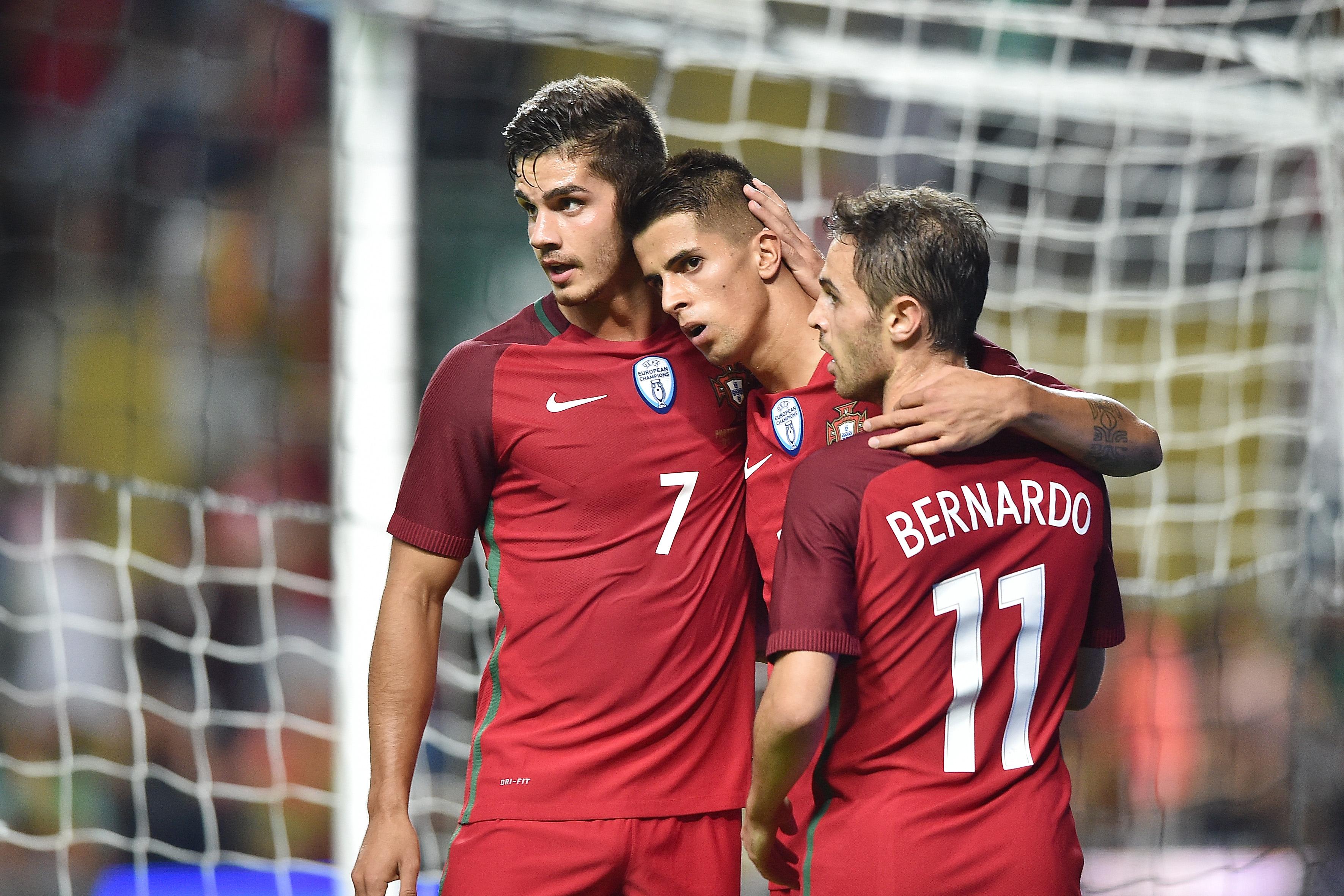 André Silva - Portugal-Gibraltar (3-0), particular, 01/09/2016 - Foto: ASF