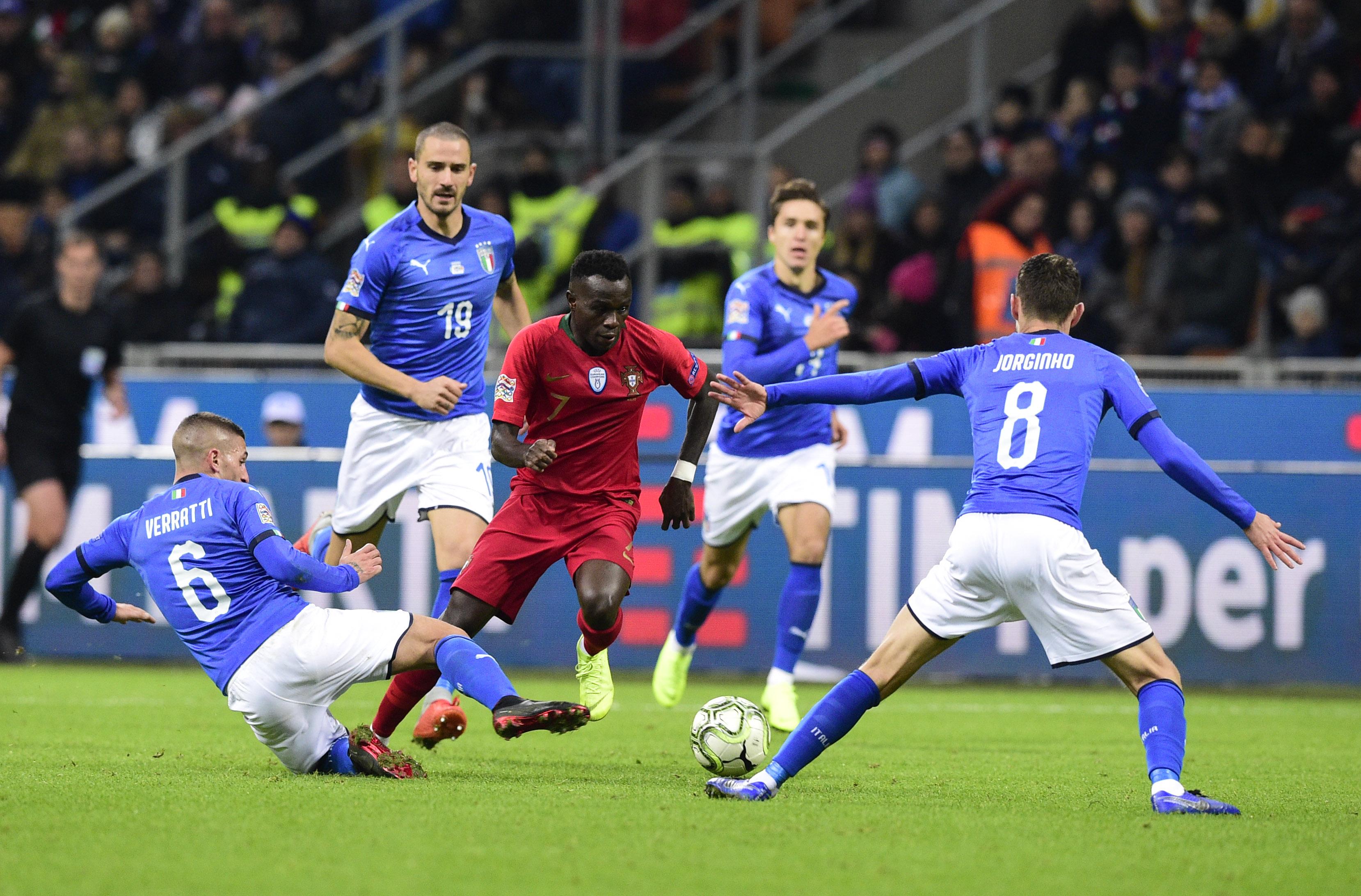 Bruma - Itália-Portugal (0-0), Liga das Nações, 17/11/2018 - Foto: ASF