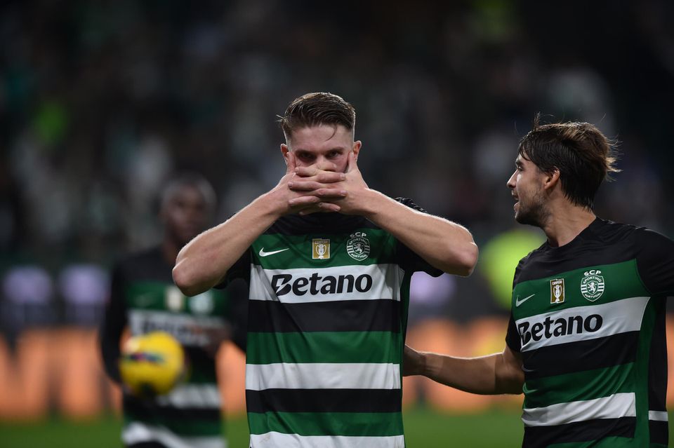 VÍDEO: monumental Gyokeres marca o primeiro póquer pelo Sporting