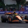 Lando Norris mais rápido no único treino livre do GP de São Paulo