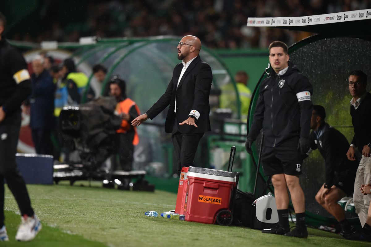 Sporting-E. Amadora, 5-1 José Faria: «Não tenho uma fotografia do Amorim no meu quarto, de certeza»