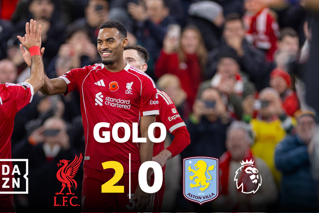 Três passes e novo golo de um Liverpool de cara lavada