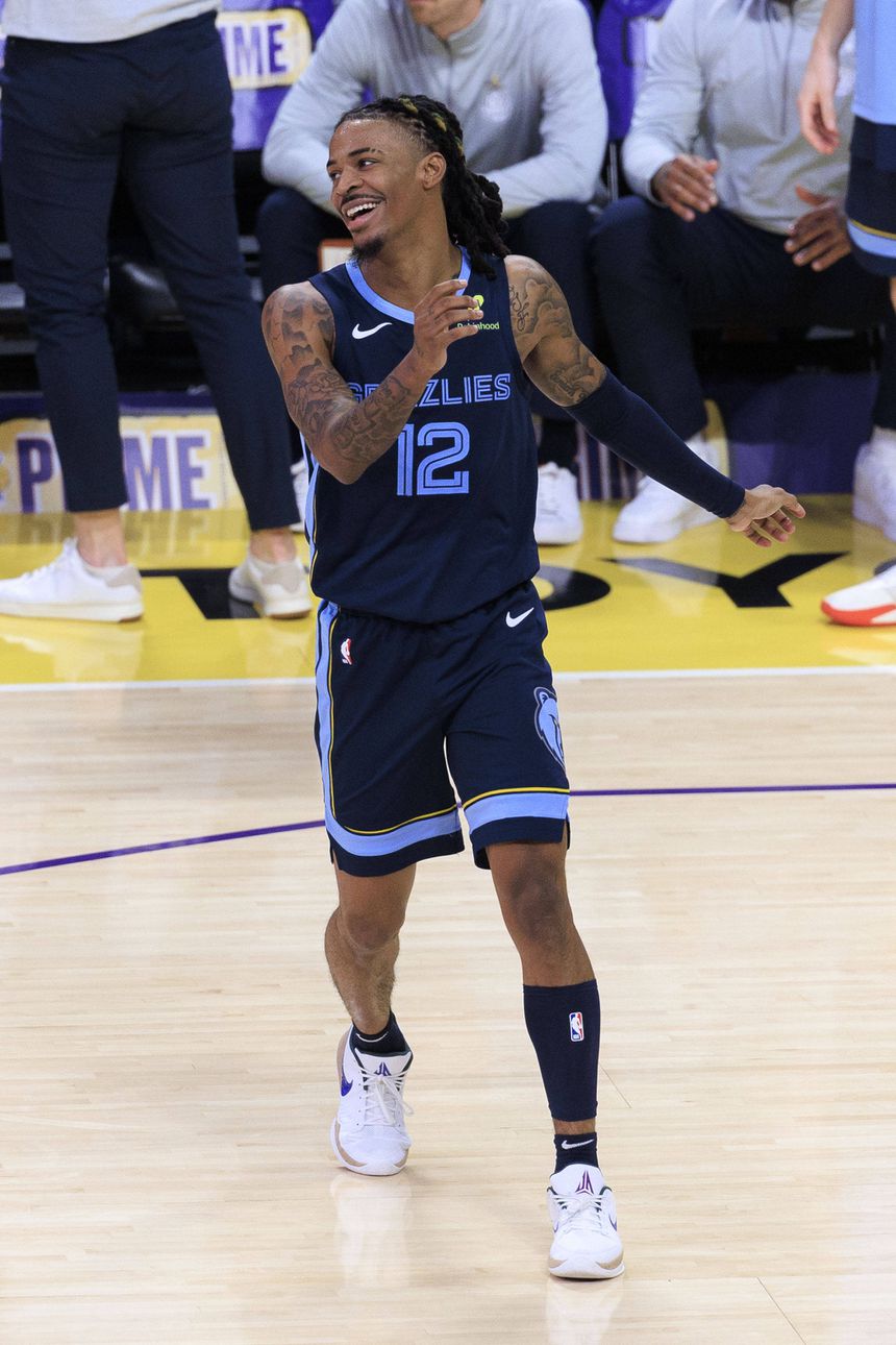 Ja Morant, jogador do Memphis Grizzlies