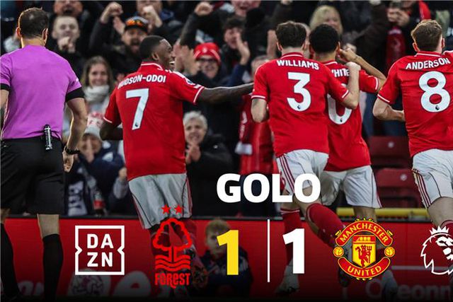 Gibbs-White fez o primeiro golo do Forest na Premier League desde... setembro