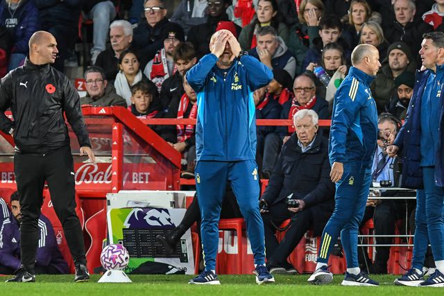 Sean Dyche, treinador do Nottingham Forest