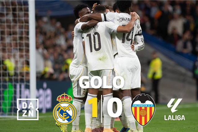 Sétimo jogo consecutivo a marcar para Mbappé na LaLiga