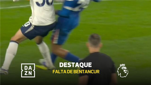 Será possível? Este lance não deu vermelho no Tottenham-Chelsea