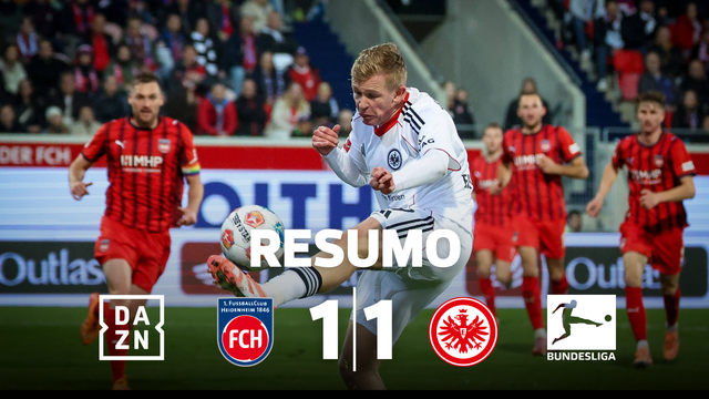 Eintracht Frankfurt marca passo em casa do lanterna-vermelha (resumo)