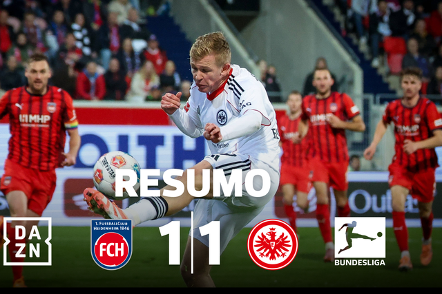 Eintracht Frankfurt marca passo em casa do lanterna-vermelha (resumo)