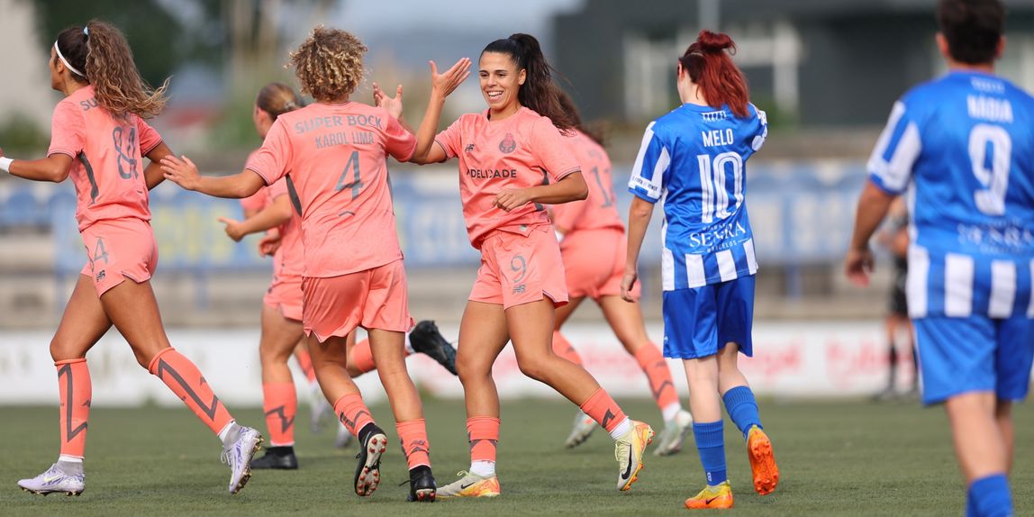 FC Porto aplicou a 'chapa' 25 em Oliveira do Douro - FOTO: FC Porto