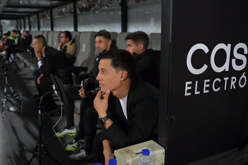 Luís Pinto, treinador do V. Guimarães, aponta ao triunfo na receção ao Aves SAD, de forma a continuar na Taça. Foto: Kapta+/Rogério Ferreira