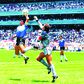 Mundial do México-1986, Diego Armando Maradona e Peter Shilton — quem não se lembra? - Foto: Imago