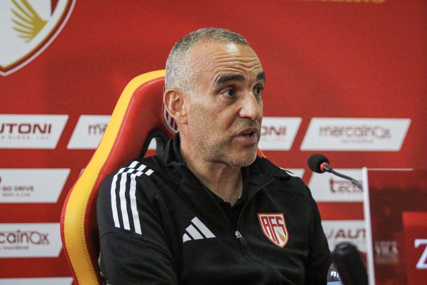 João Pedro Sousa, treinador do Aves SAD. Fotografia: Aves SAD