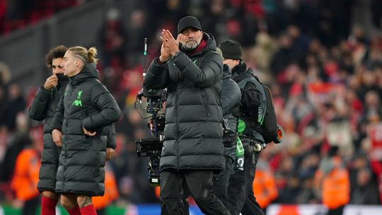 Klopp: «Jogar em Anfield é um sonho, mas tem de ser um pesadelo»