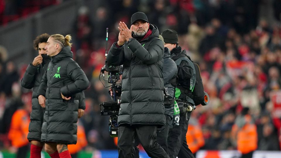 Klopp: «Jogar em Anfield é um sonho, mas tem de ser um pesadelo»