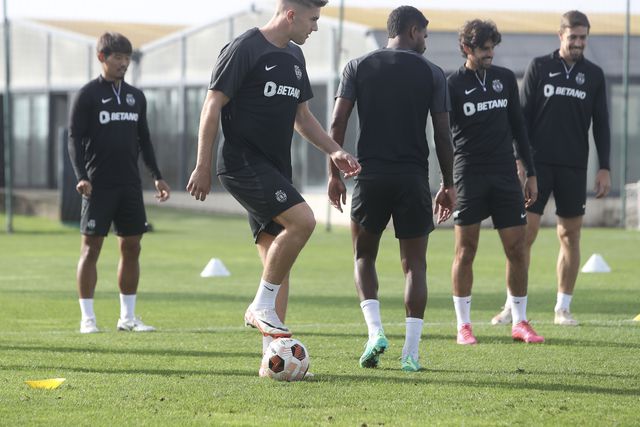 Sporting: regresso ao trabalho após empate em Bérgamo