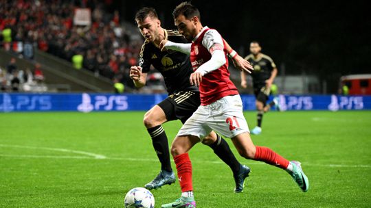 SC Braga: Único triunfo na Taça da Liga frente aos leões deu título