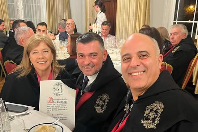 Sérgio Conceição entronizado confrade (foto)