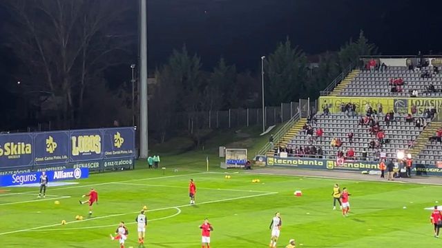 Benfica já aquece em Arouca