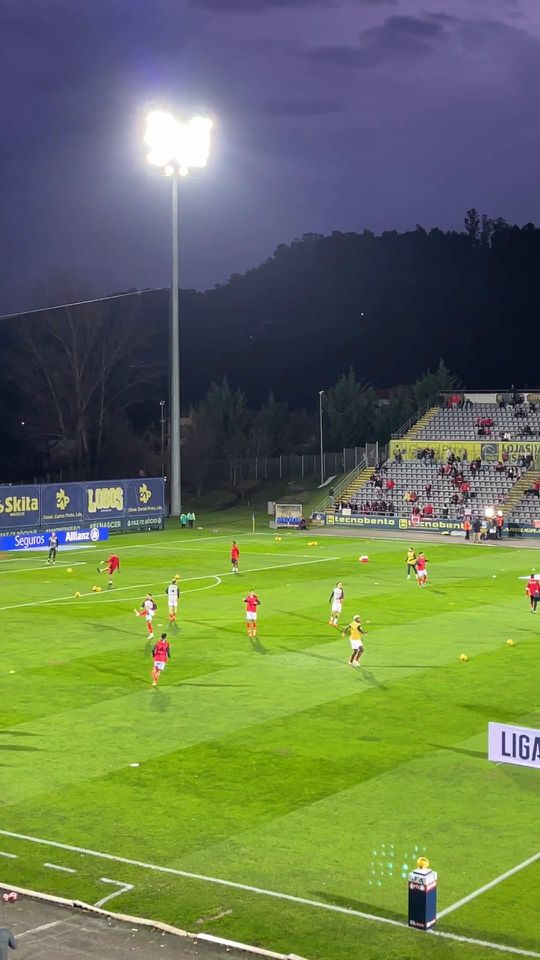 Benfica já aquece em Arouca