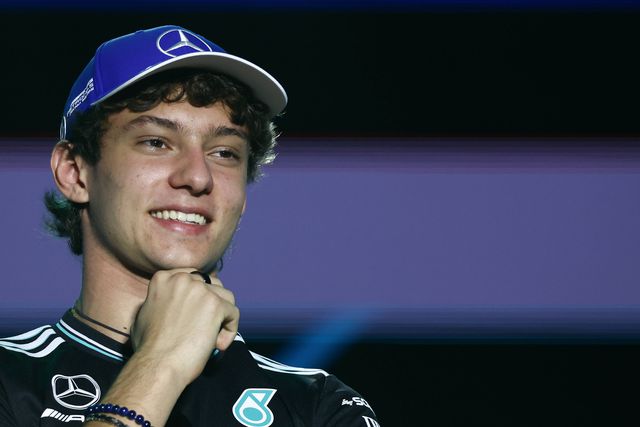 Kimi Antonelli, piloto da Mercedes