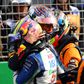 Verstappen com Hadjar no Grande Prémio dos Países Baixos