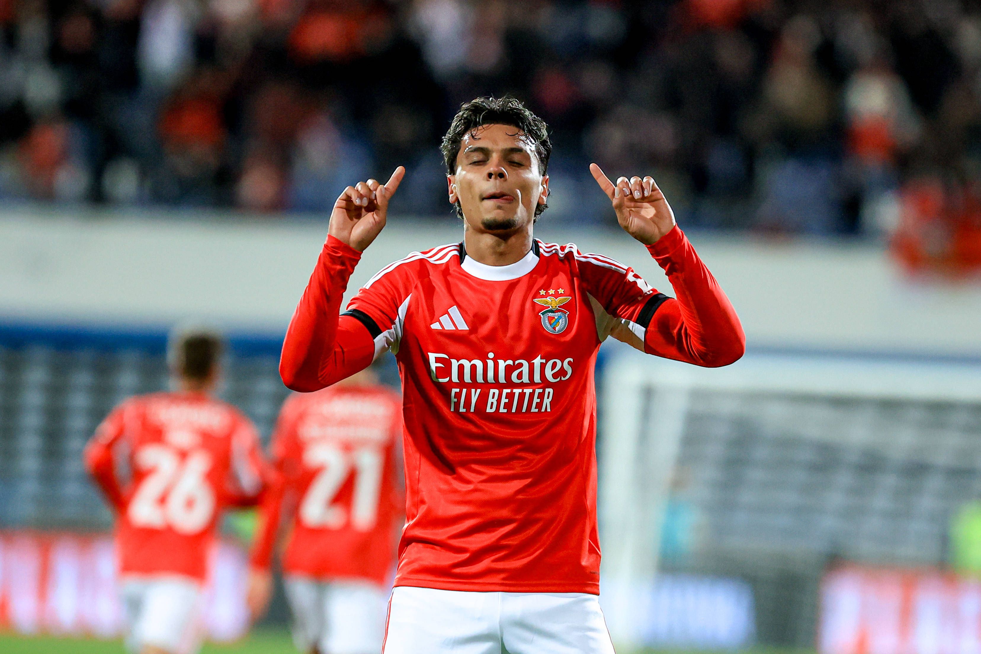 Richard Ríos, médio do Benfica - Foto Imago