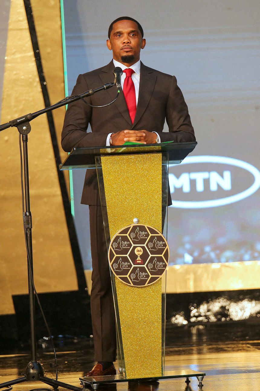 Samuel Eto'o, antigo jogador e agora presidente da Federação Camaronesa de Futebol