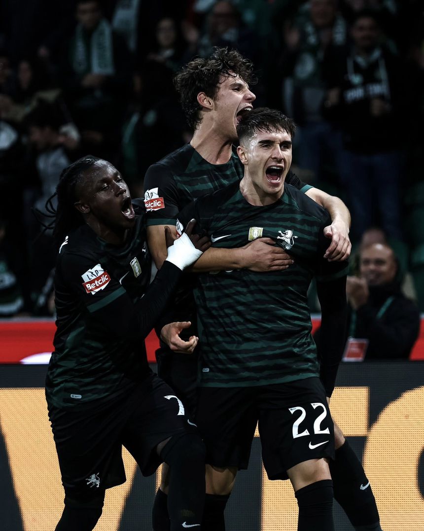 Fresneda atravessa melhor momento de forma e tem cumprido plano de gestão física - Foto: SPORTING CP