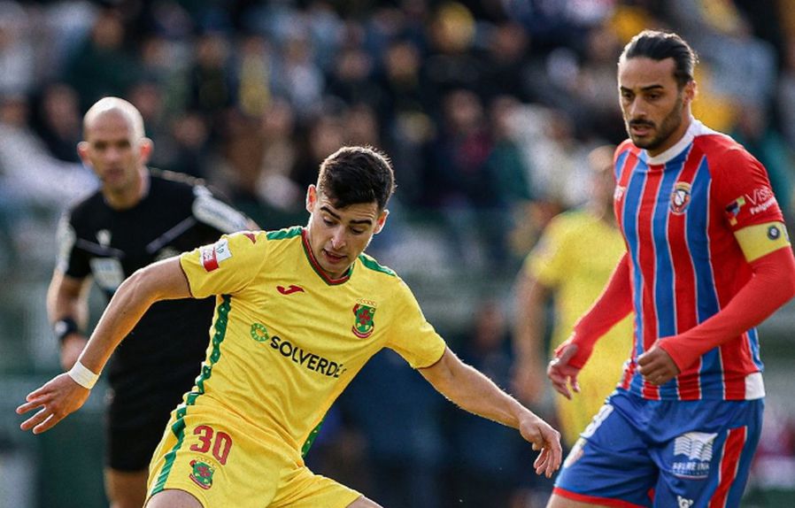 Paços e Felgueiras empataram (1-1). Fotografia: Paços de Ferreira