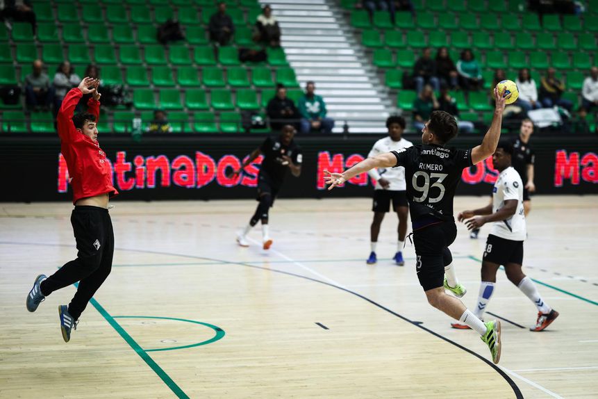Espanhol Victor Romero terminou com quatro golos       Fotografia Sporting CP