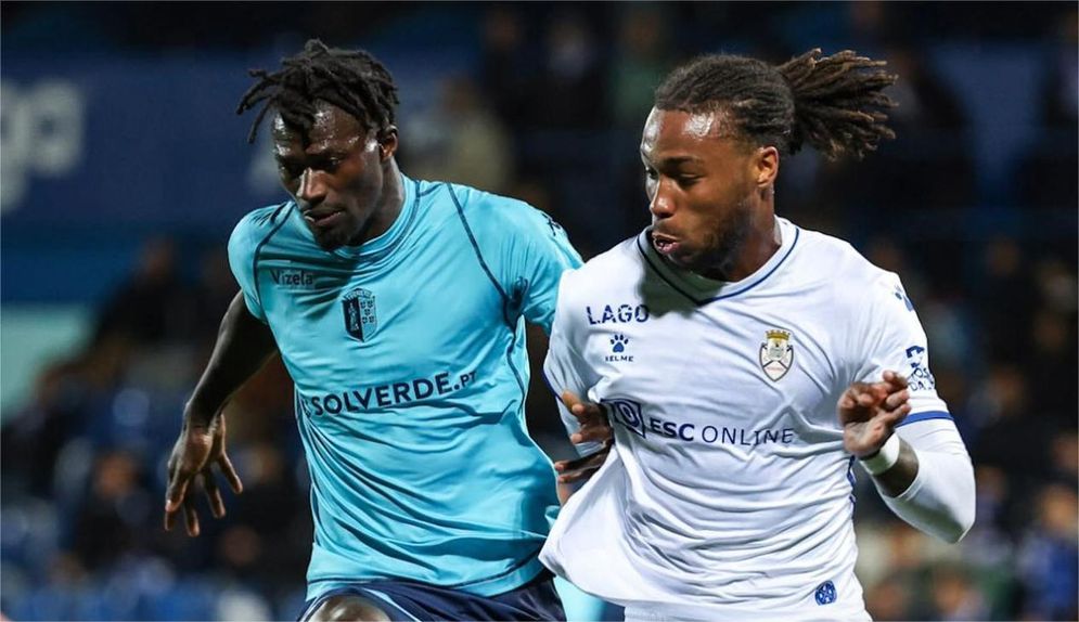 Vizela e Feirense protagonizaram um encontro bem dividido, que terminou com uma igualdade. Foto: Futebol Clube de Vizela