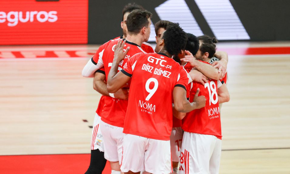 Benfica festeja mais um triunfo, agora na 8.ª jornada. Foto SL Benfica