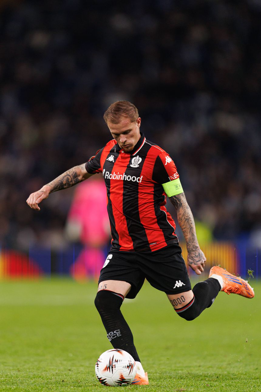 Melvin Bard, capitão do Nice