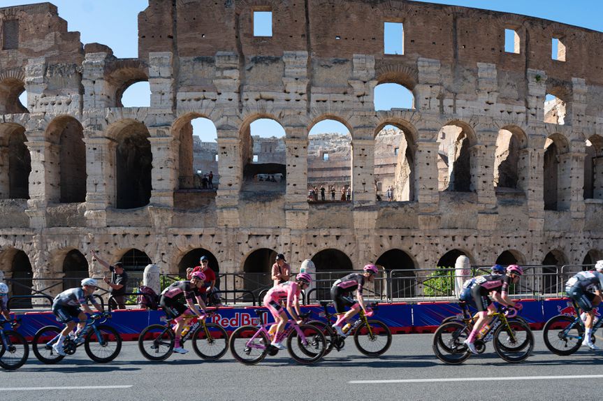 2026 verá a 109.ª edição do Giro. Foto: IMAGO