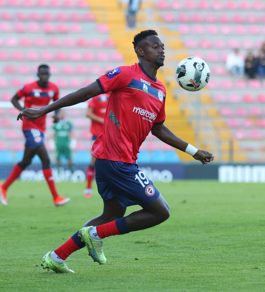 Trofense empatou (1-1) com o SC Braga B, na 11.ª ronda da 1.ª fase da Série A da Liga 3 e é líder isolado. Foto: Trofense
