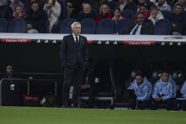 Carlo Ancelotti, treinador do Real Madrid