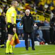 Gian Piero Gasperini, treinador da Atalanta, insatisfeito com o árbitro