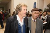Nesta imagem de 2013 na Faculdade de Motricidade Humana, em Lisboa, Jorge Jesus, treinador do Al Hilal, surge acompanhado por Manuel Sérgio, filósofo, professor, escritor e antigo político português