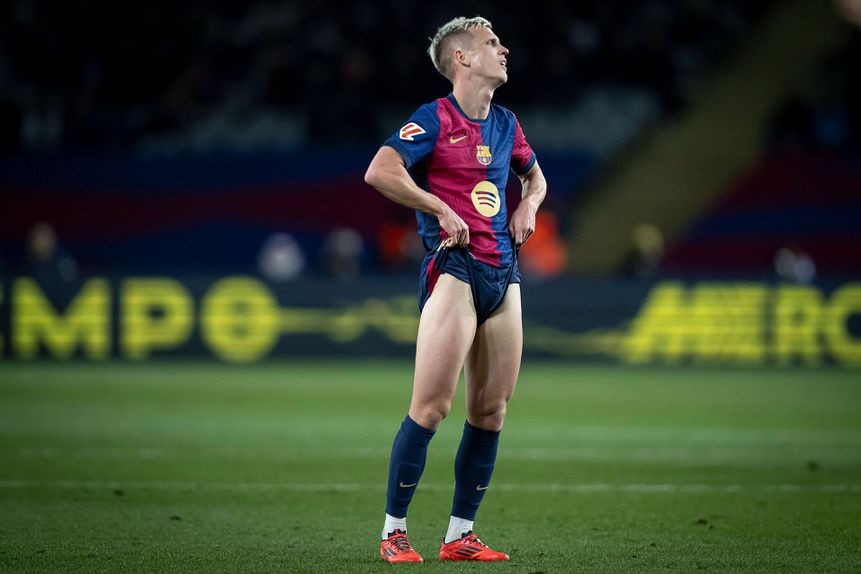 Dani Olmo, médio do Barcelona