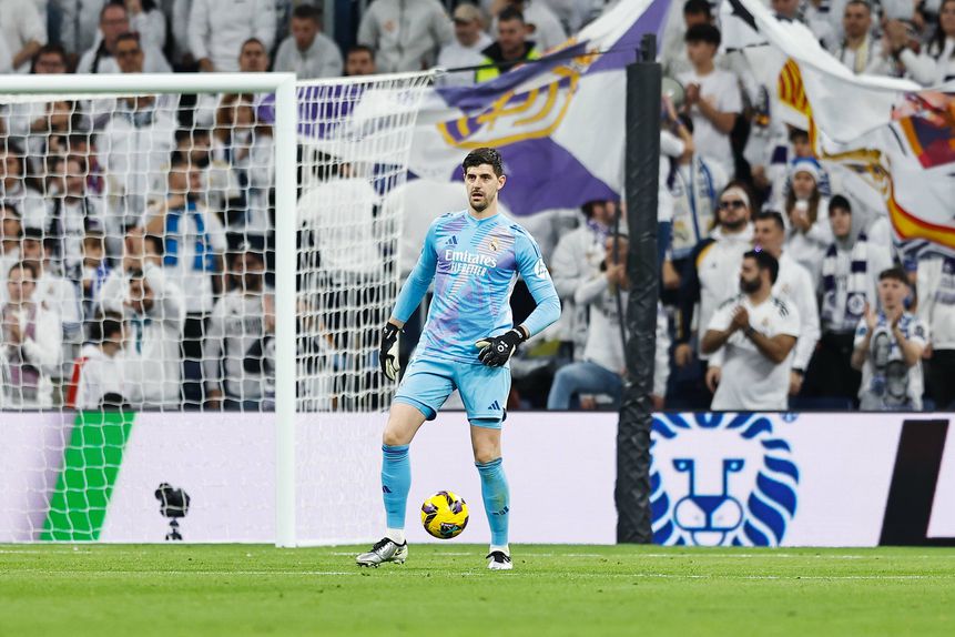 Thibaut Courtois, guarda-redes belga do Real Madrid