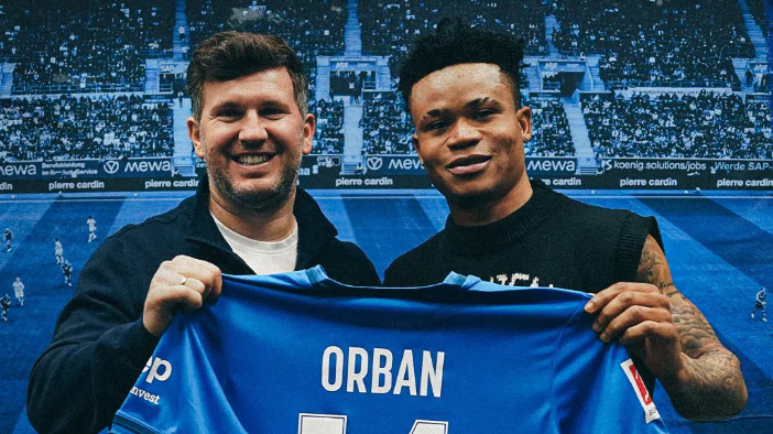 Orban apresentado como reforço do Hoffenheim